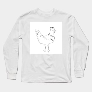 Chicken Ink Long Sleeve T-Shirt